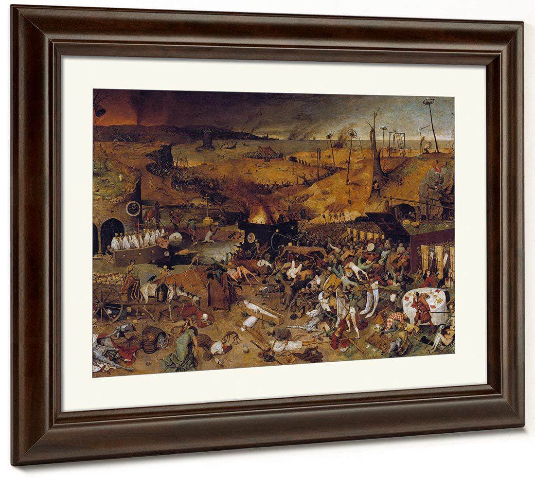 The Triumph Of Death 1562 117X162Cm Museo Del Prado By The Elder - Image 5