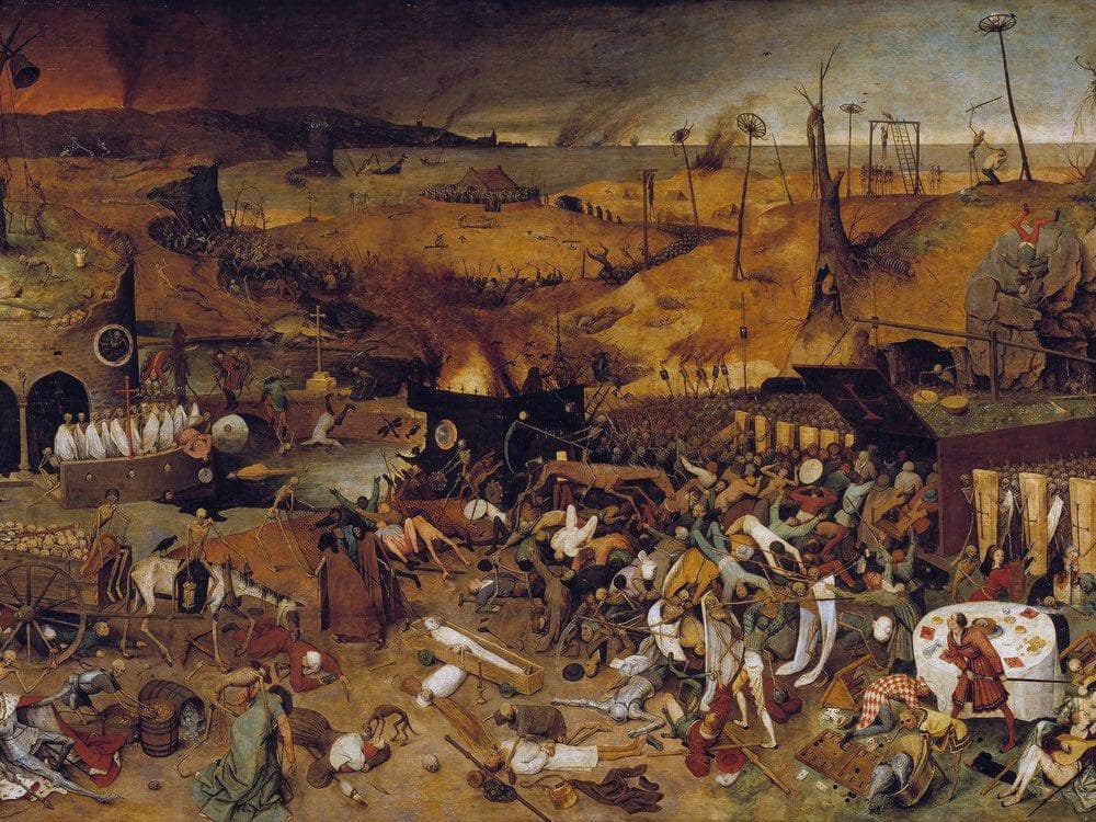 The Triumph Of Death 1562 117X162Cm Museo Del Prado By The Elder - Image 7