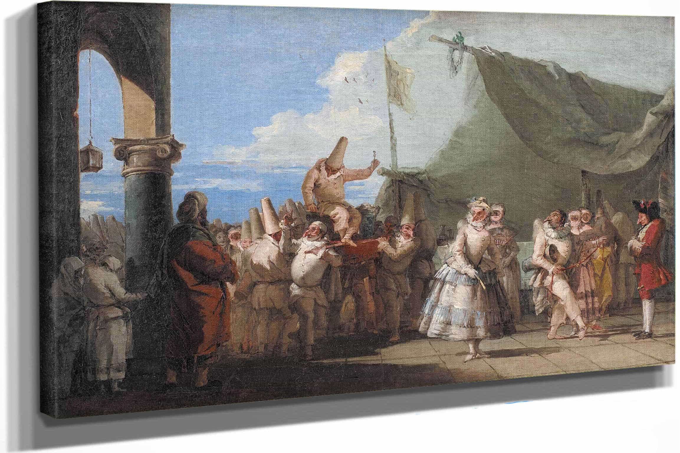 The Triumph Of Pulcinella by Giovanni Domenico Tiepolo