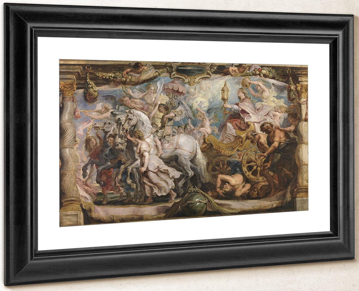 The Triumph Of The Church Over Ignorance And Blindness By Peter Paul Rubens - Image 4