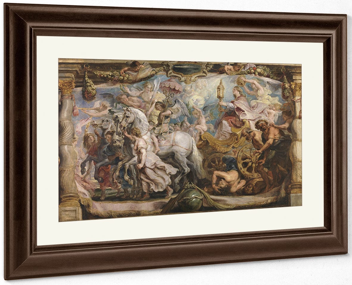 The Triumph Of The Church Over Ignorance And Blindness By Peter Paul Rubens - Image 5