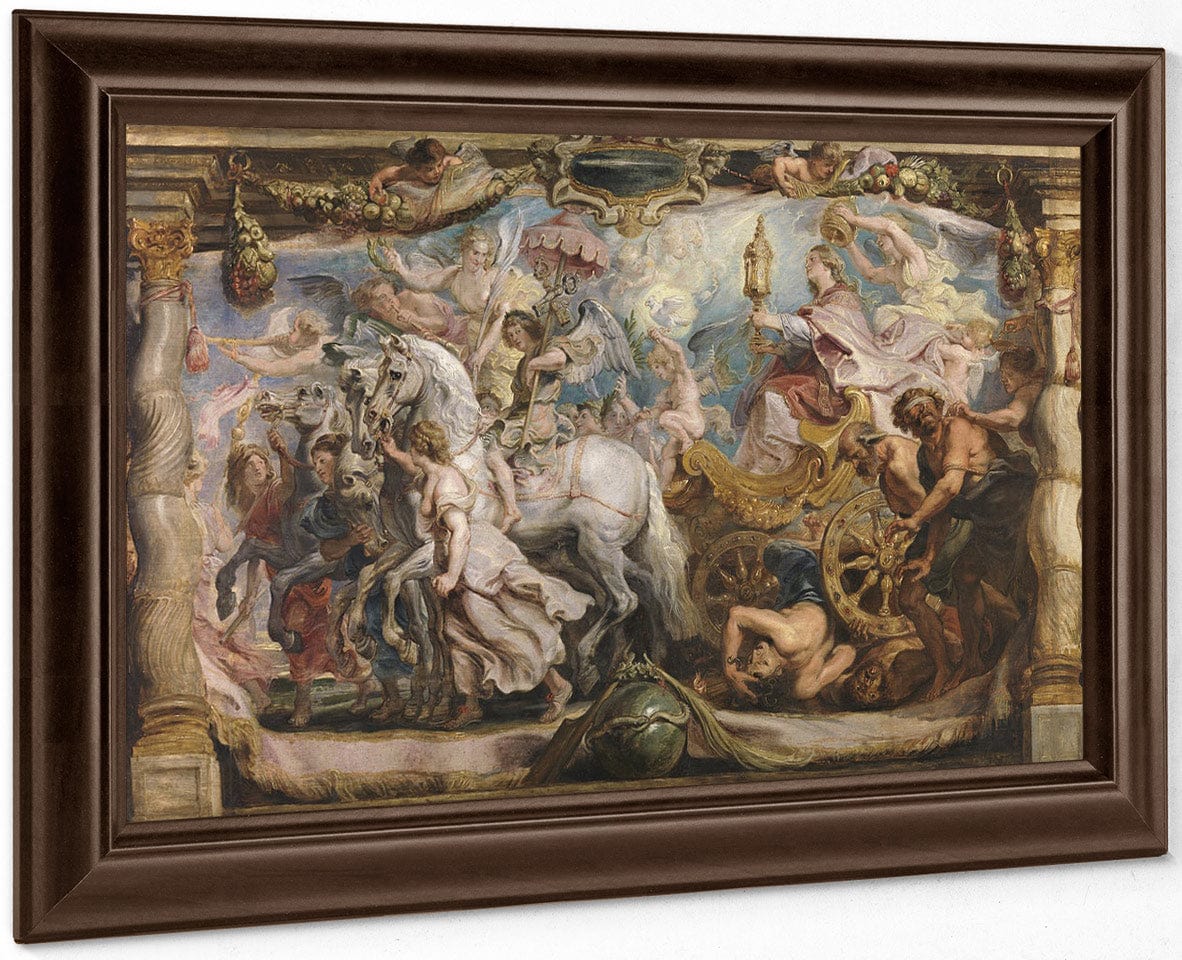 The Triumph Of The Church Over Ignorance And Blindness By Peter Paul Rubens - Image 6