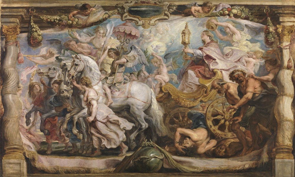 The Triumph Of The Church Over Ignorance And Blindness By Peter Paul Rubens - Image 7