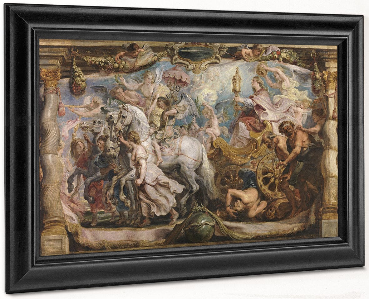 The Triumph Of The Church Over Ignorance And Blindness By Peter Paul Rubens - Image 8