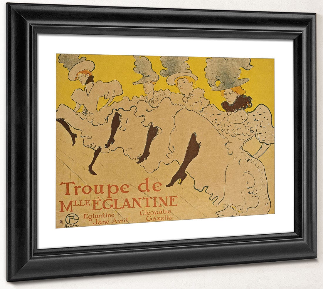 The Troupe Of Mlle Eglantine By Henri Marie Raymond De Toulouse Lautrec Monfa - Image 4