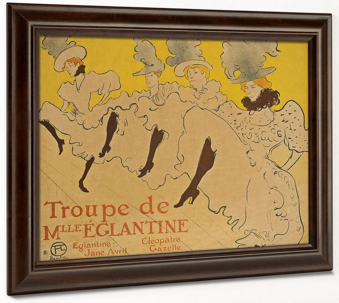 The Troupe Of Mlle Eglantine By Henri Marie Raymond De Toulouse Lautrec Monfa - Image 6