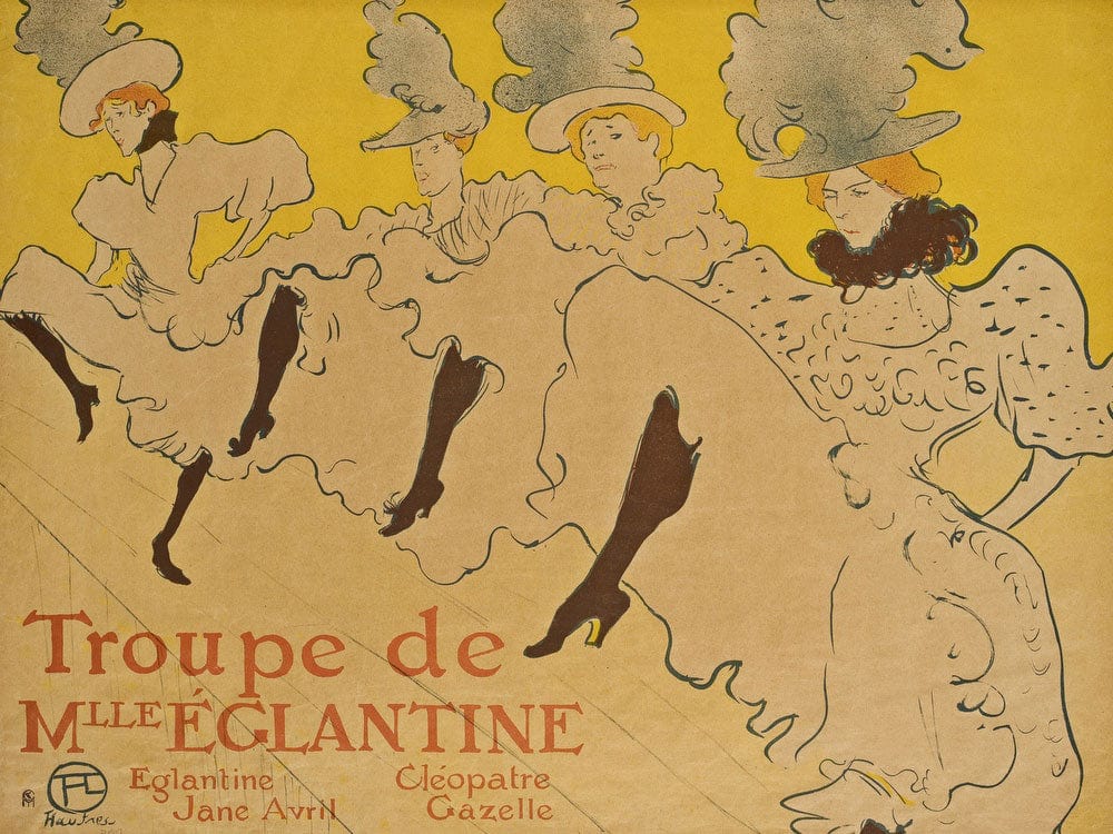 The Troupe Of Mlle Eglantine By Henri Marie Raymond De Toulouse Lautrec Monfa - Image 7