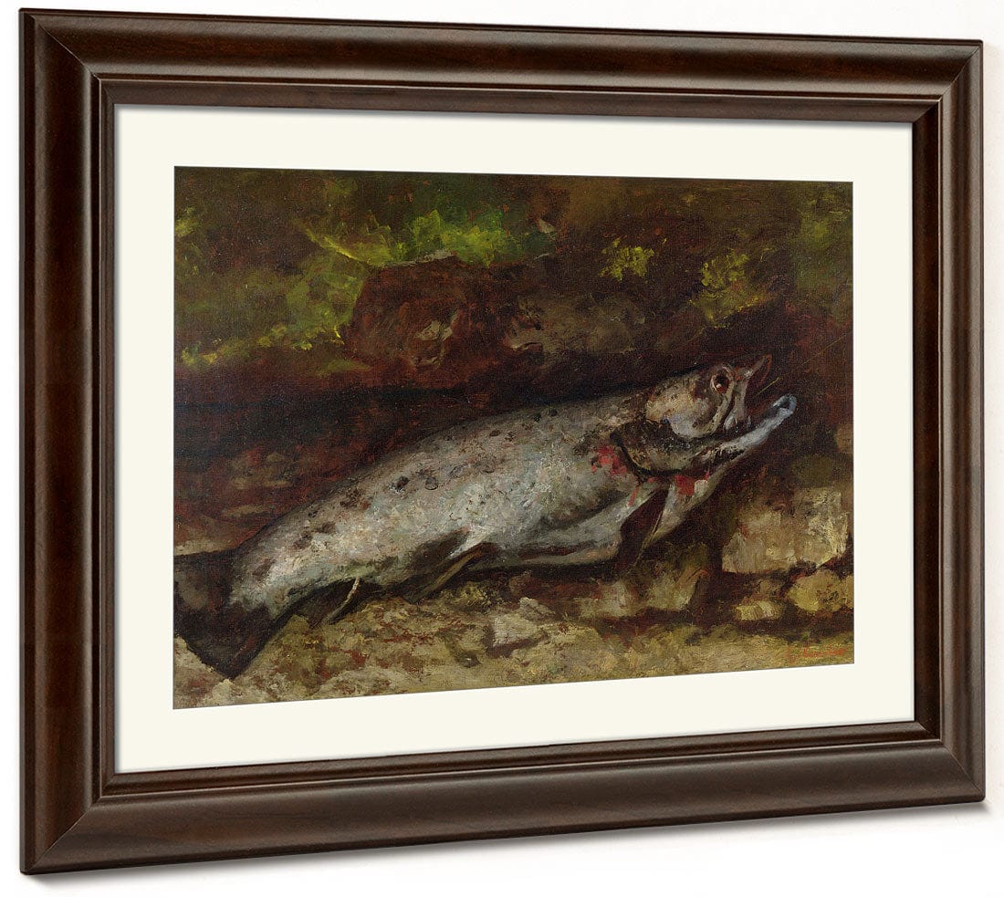 The Trout By Jean Desire Gustave Courbet - Image 5