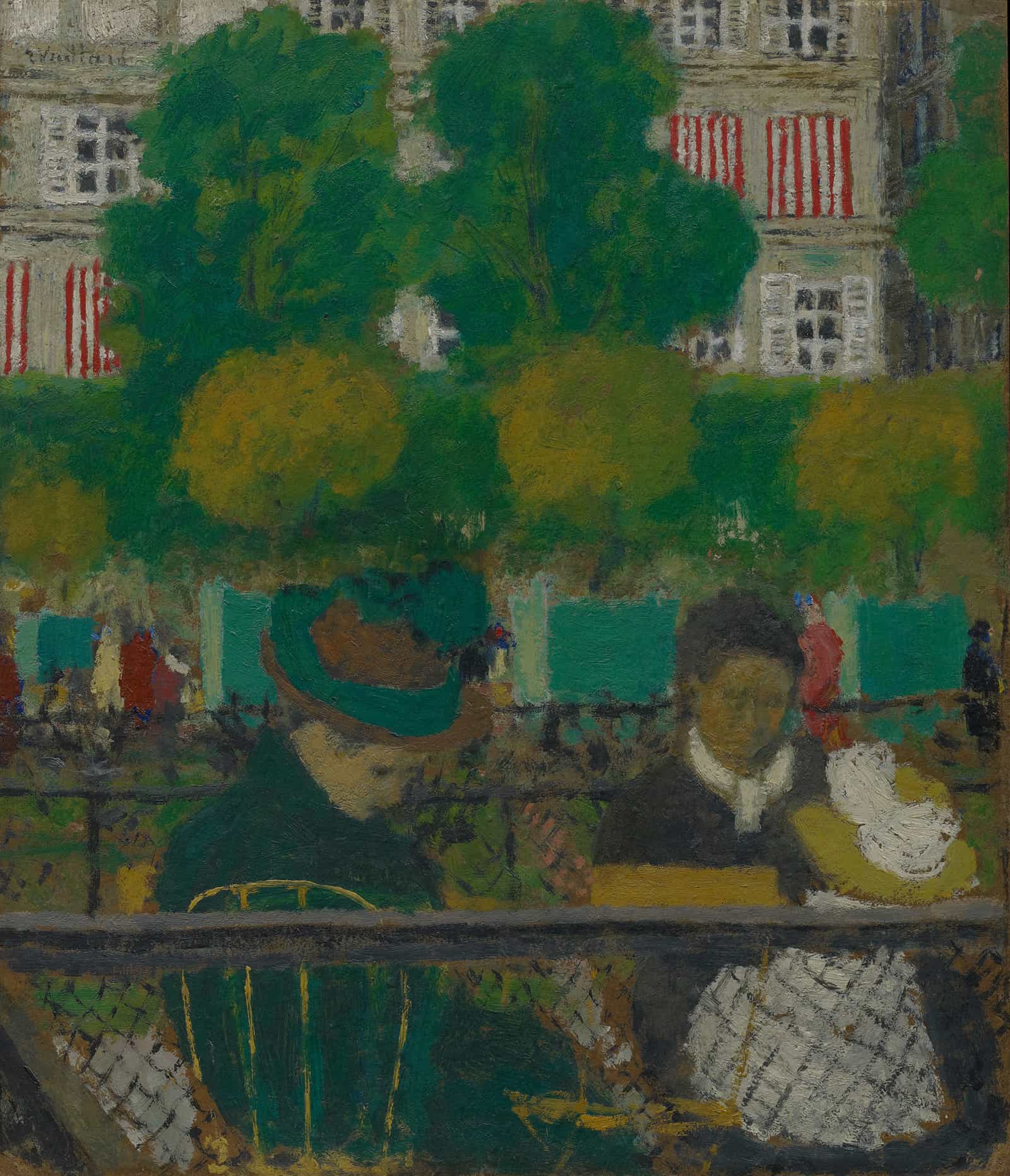The Tuileries Gardens Paris by Edouard Vuillard