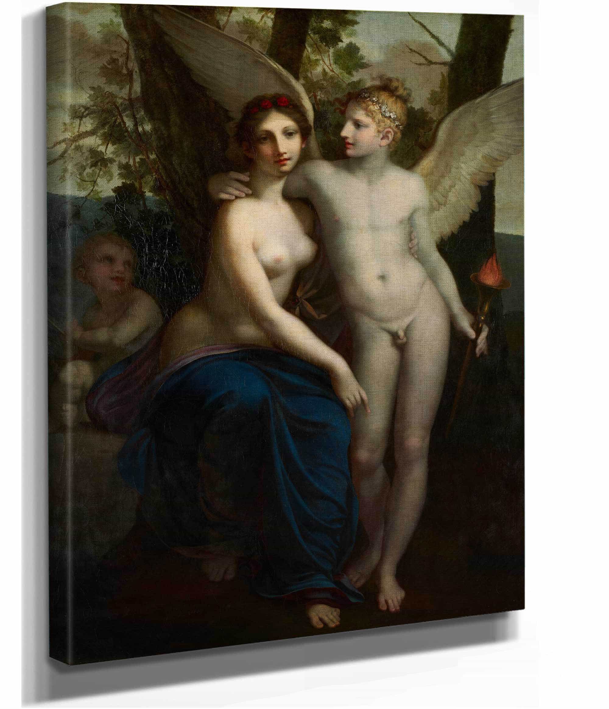 The Union Of Love And Friendship by Pierre Paul Prudhon - Image 2