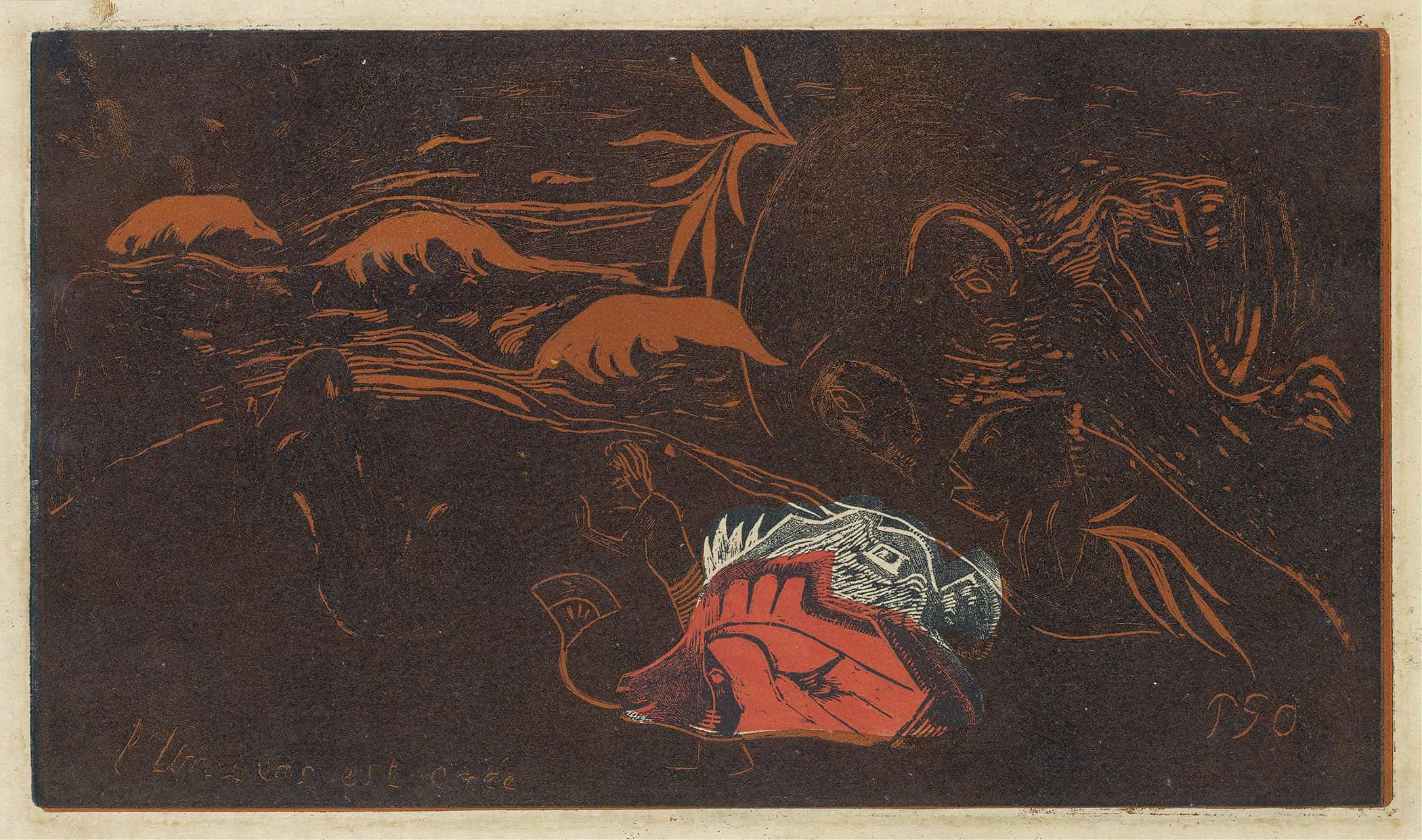 The Universe Is Created Lunivers Est Cree by Paul Gauguin - Image 2