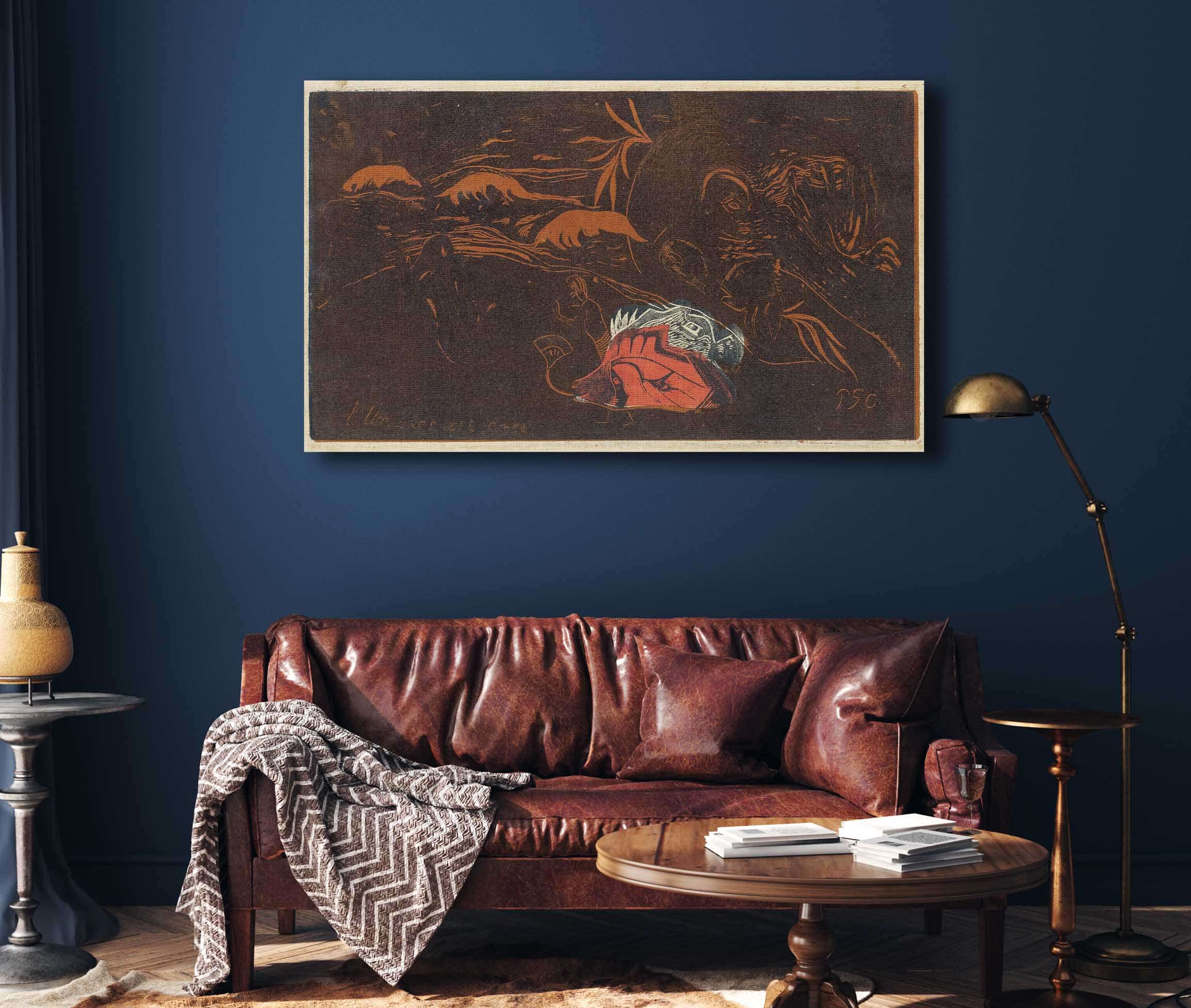 The Universe Is Created Lunivers Est Cree by Paul Gauguin - Image 4