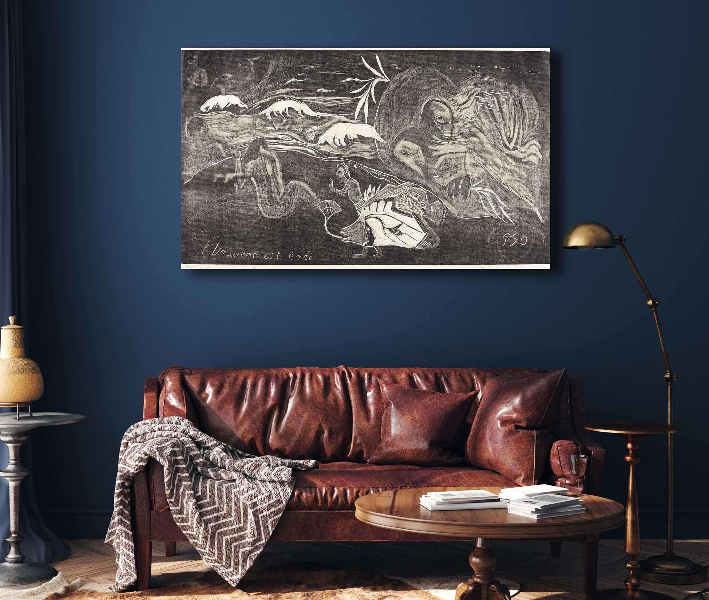 The Universe Is Created Lunivers Est Cree Ii by Paul Gauguin - Image 4