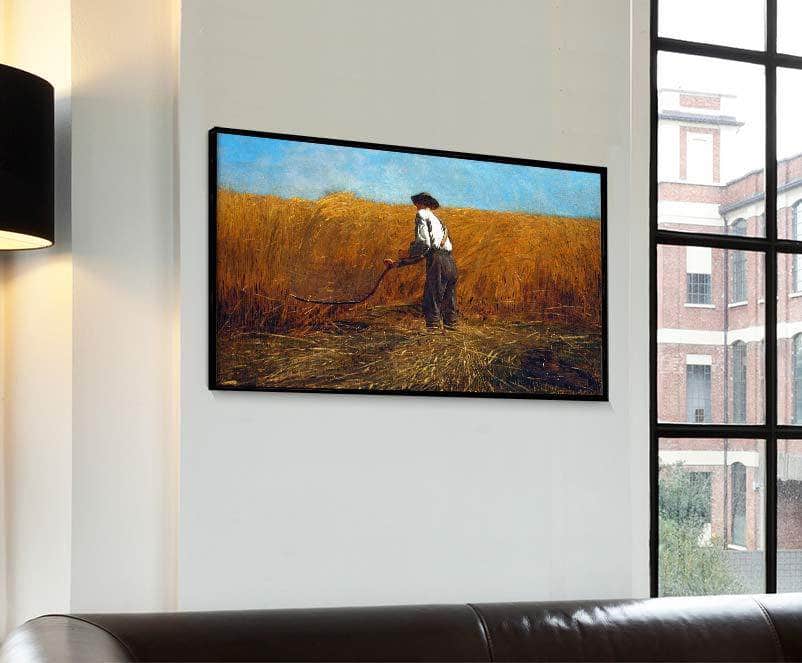 The Veteran In A New Field Painting Winslow Homer Canvas Art - Image 4