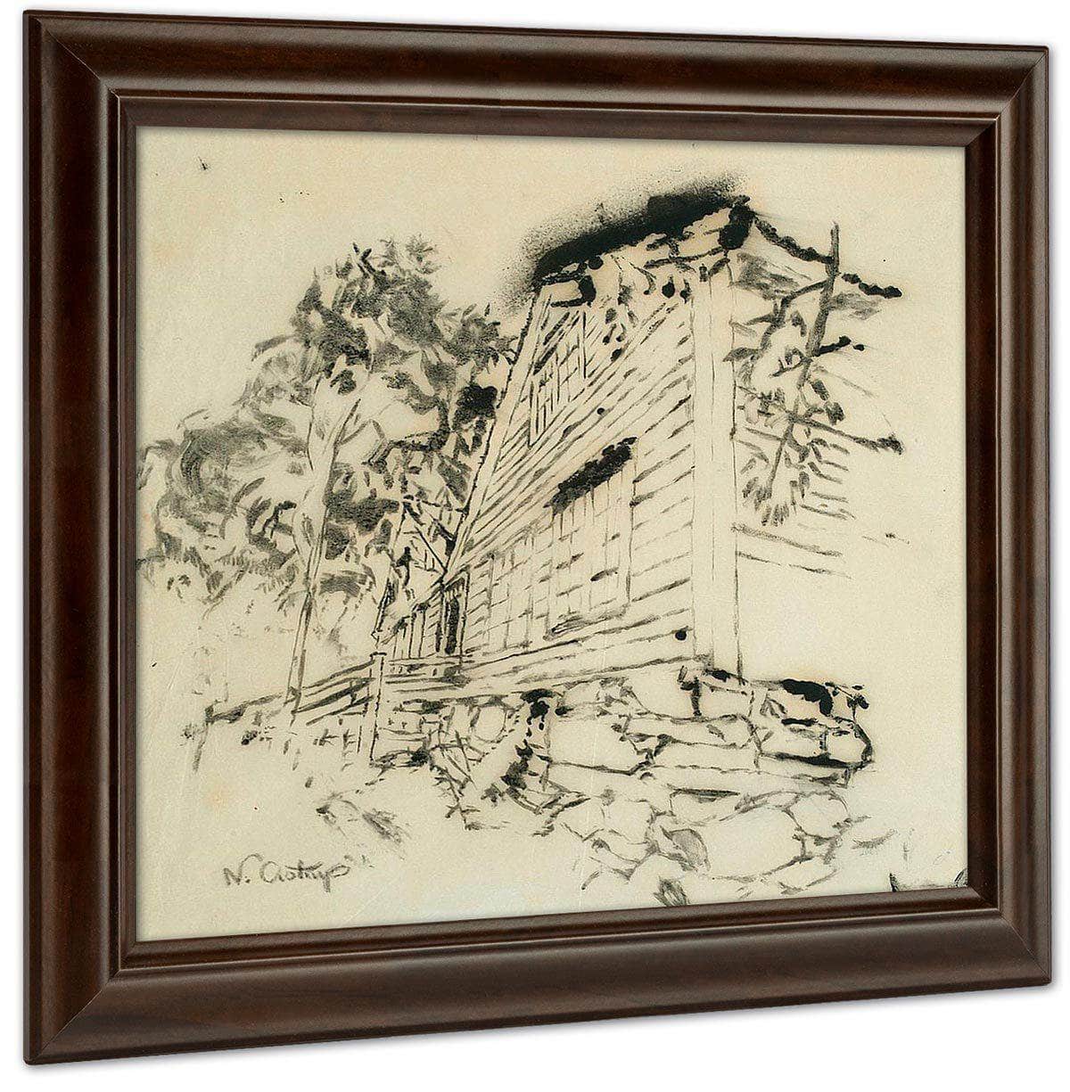 The Vicarage (Mirrored) By Nicolai Astrup - Image 6