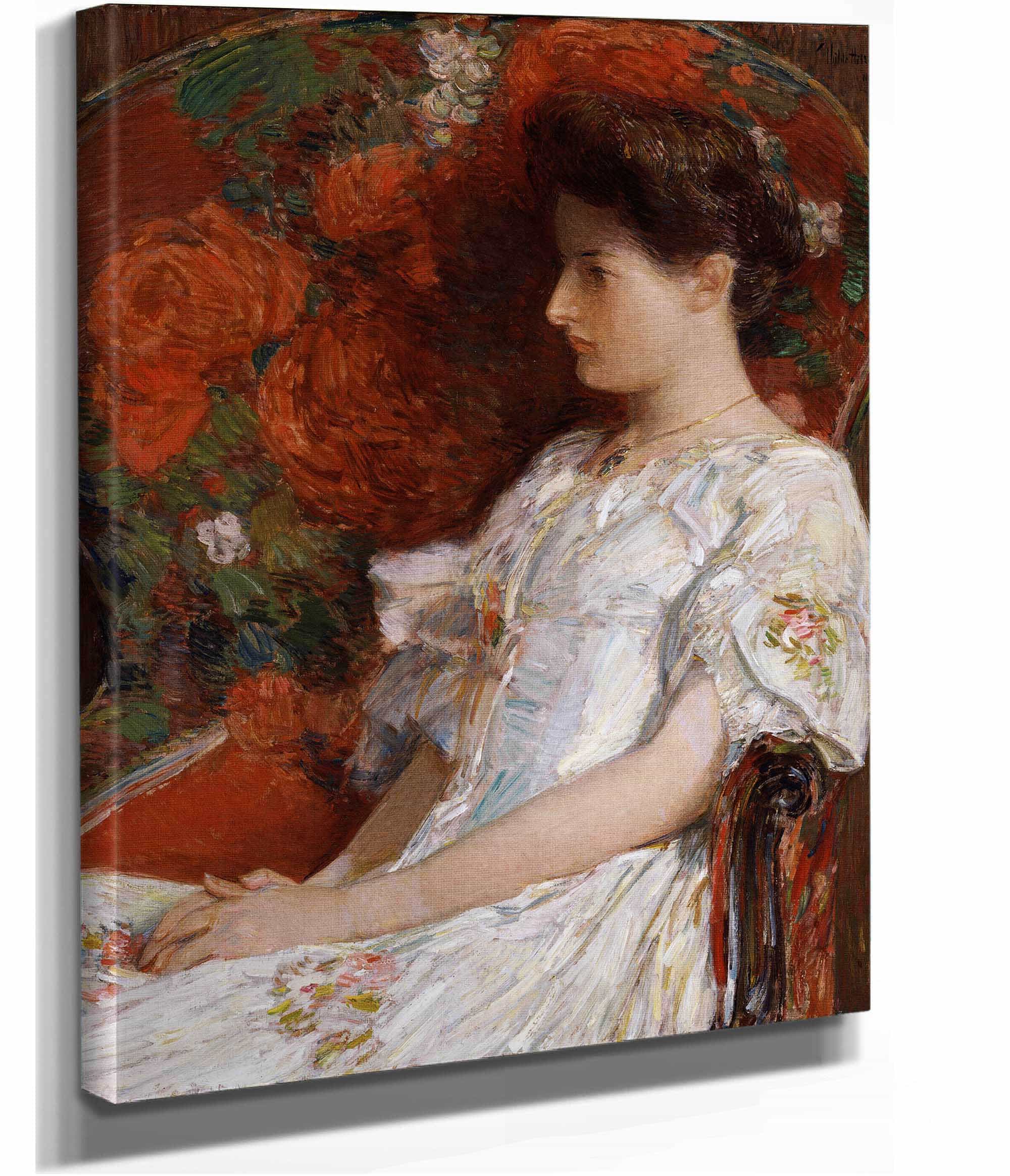 The Victorian Chair by Childe Hassam - Image 2