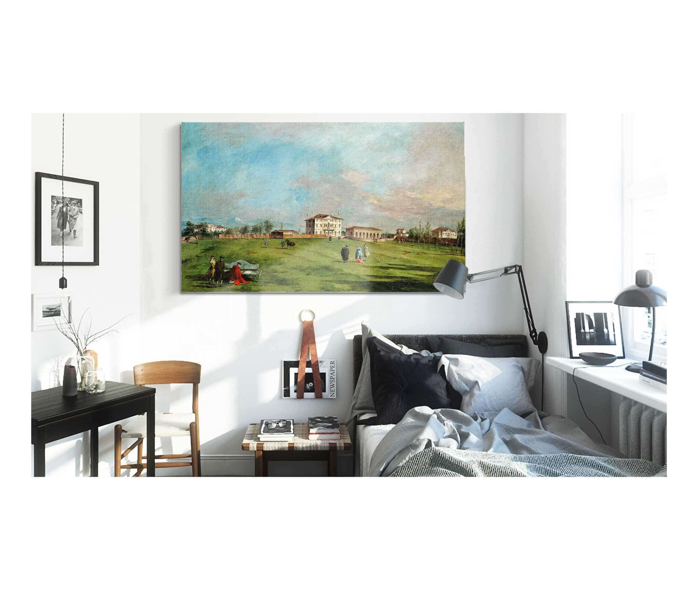 The Villa Loredan Paese Early S by Francesco Guardi - Image 3