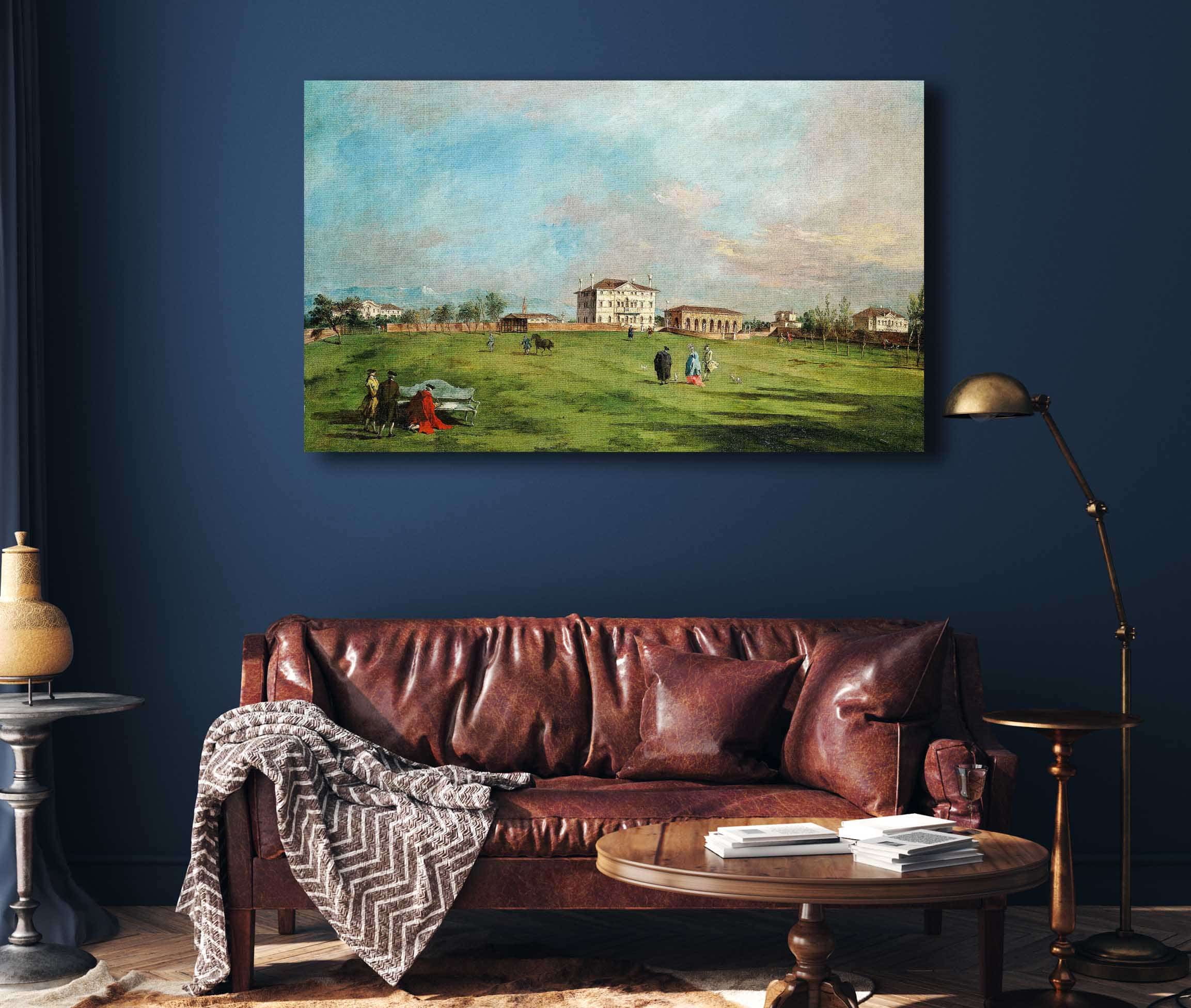 The Villa Loredan Paese Early S by Francesco Guardi - Image 4