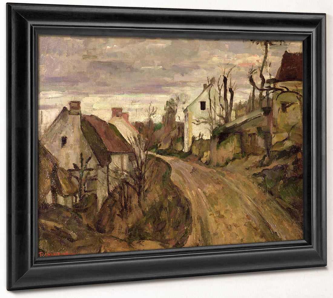 The Village Road, Auvers By Paul Cezanne - Image 6