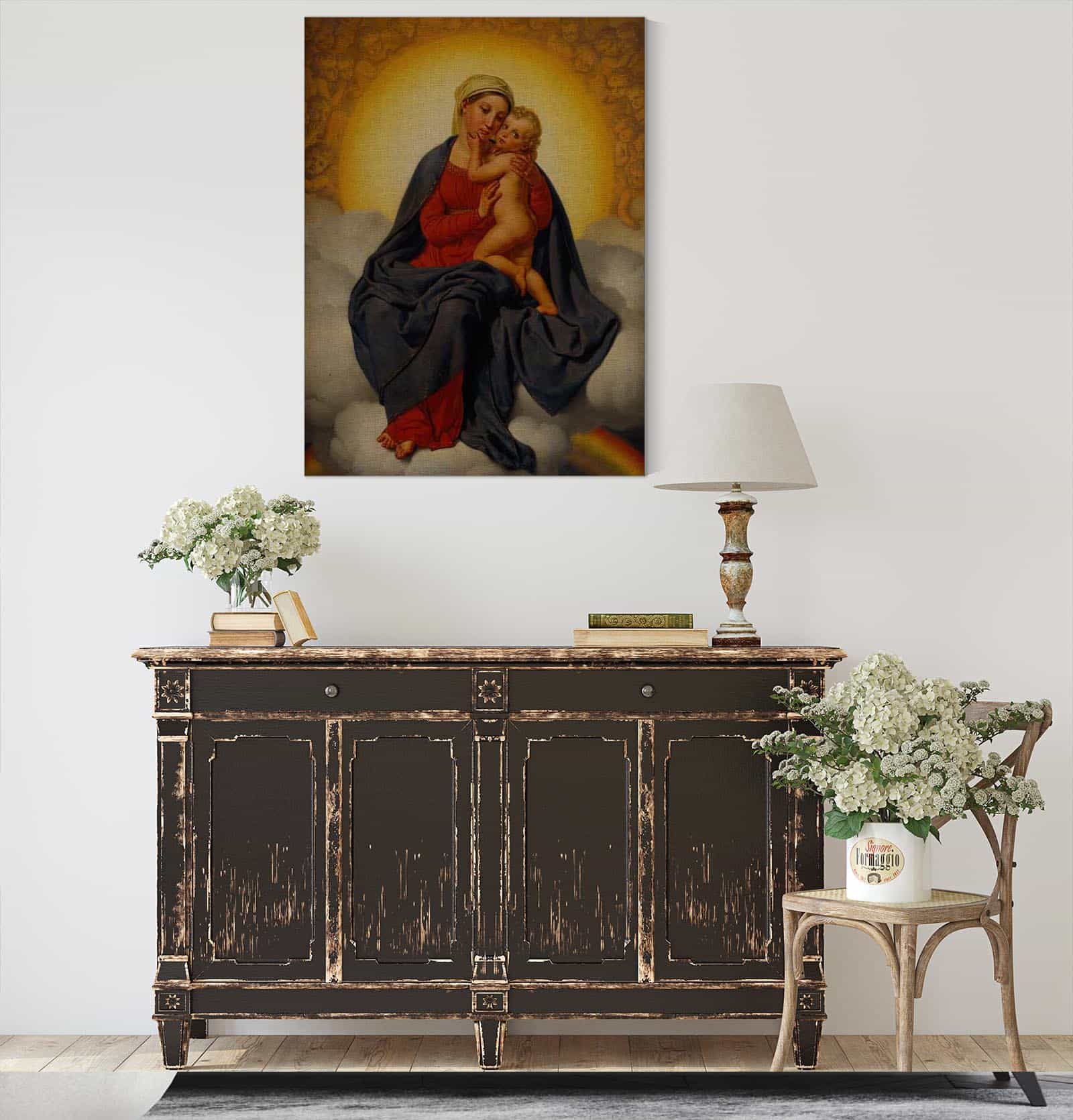 The Virgin And Child by Christoffer Wilhelm Eckersberg - Image 4