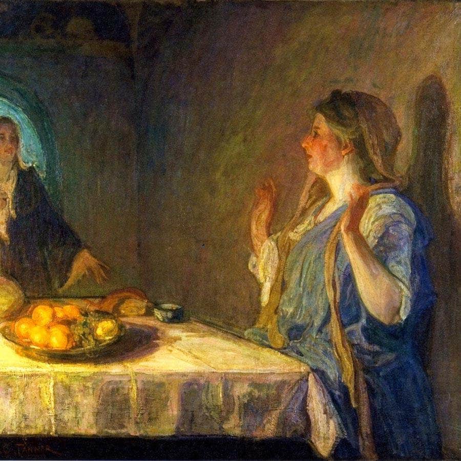 The Visitation By Henry Ossawa Tanner - Image 5