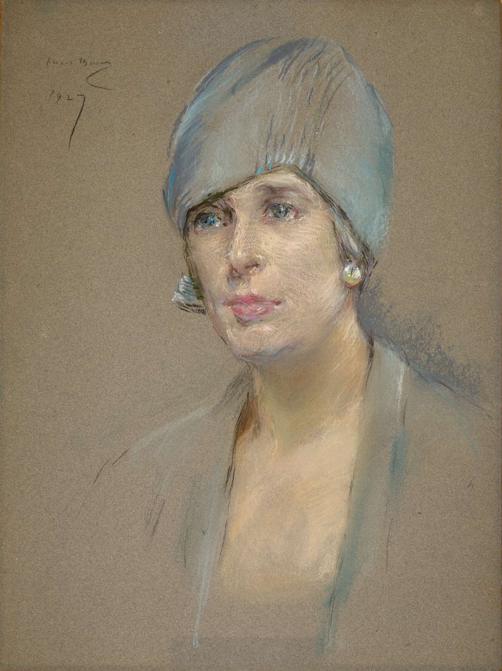 The Visitor Mrs Richard P Mccullough by Alice Pike Barney