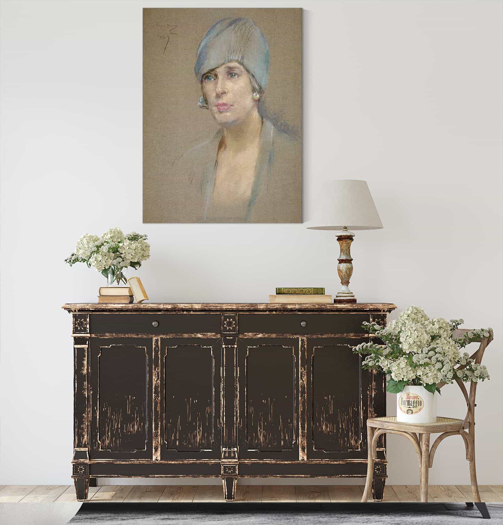 The Visitor Mrs Richard P Mccullough by Alice Pike Barney - Image 4