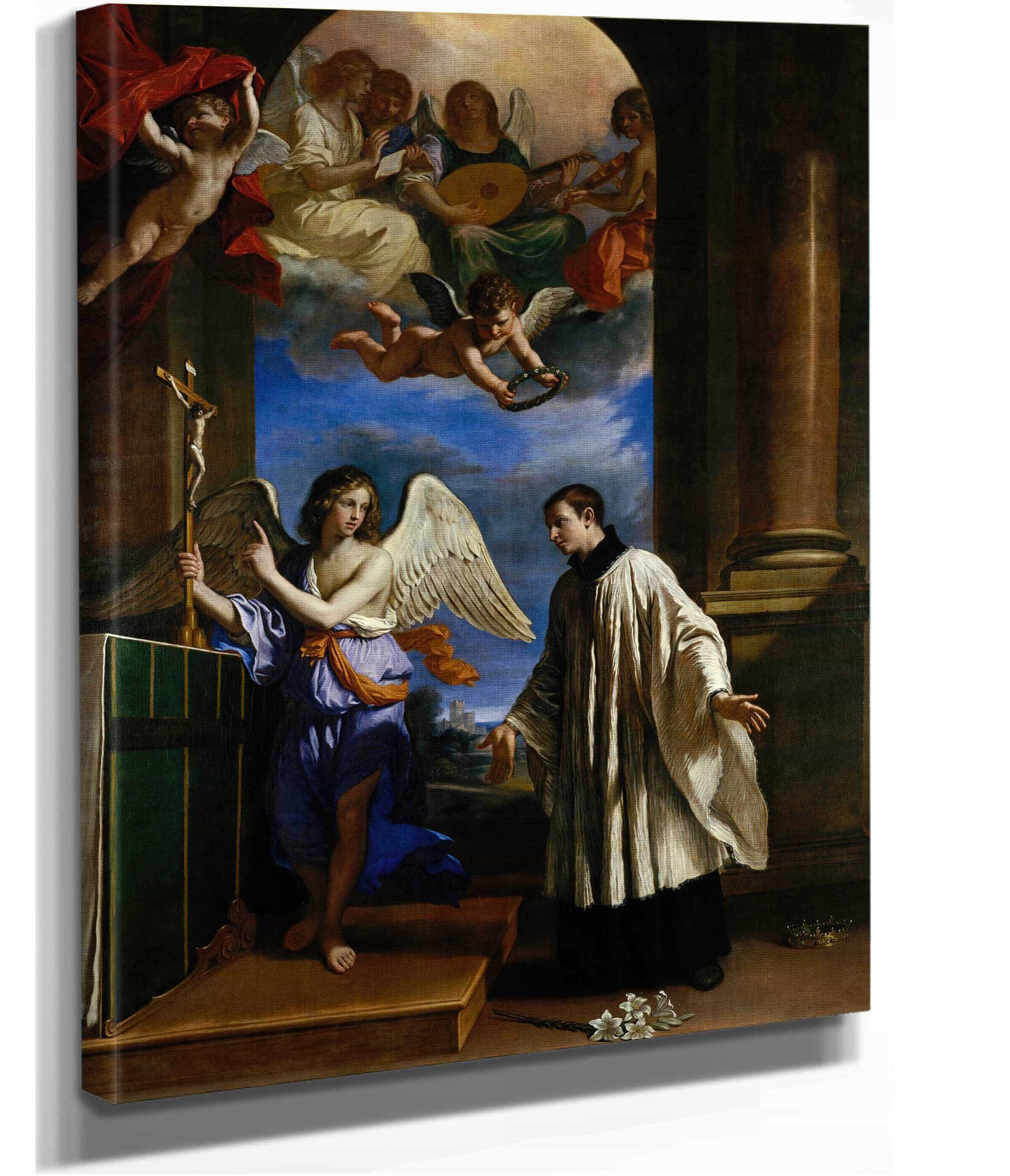 The Vocation Of Saint Aloysius Luigi Gonzaga by Guercino - Image 2