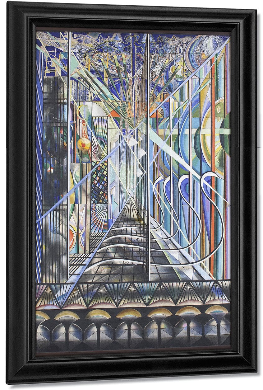 The Voice Of The City Of New York Interpreted The White Way I By Joseph Stella - Image 7