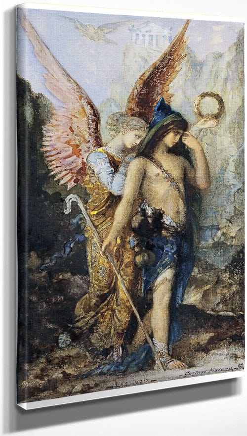 The Voices 1867 By Gustave Moreau - Image 3