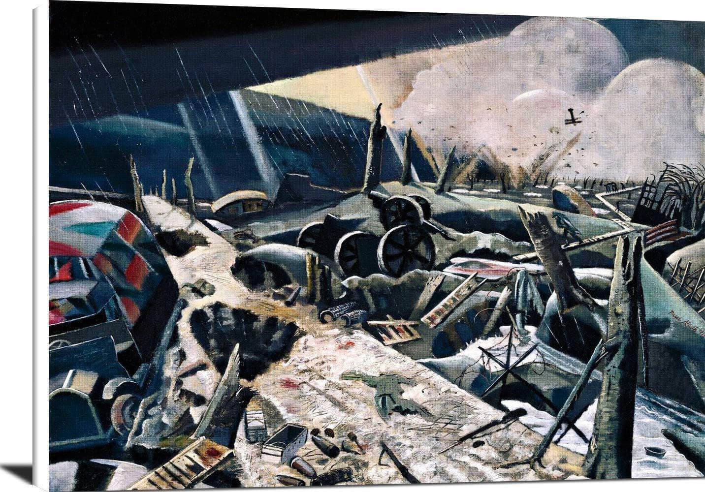 The Void Painting Paul Nash Canvas Art