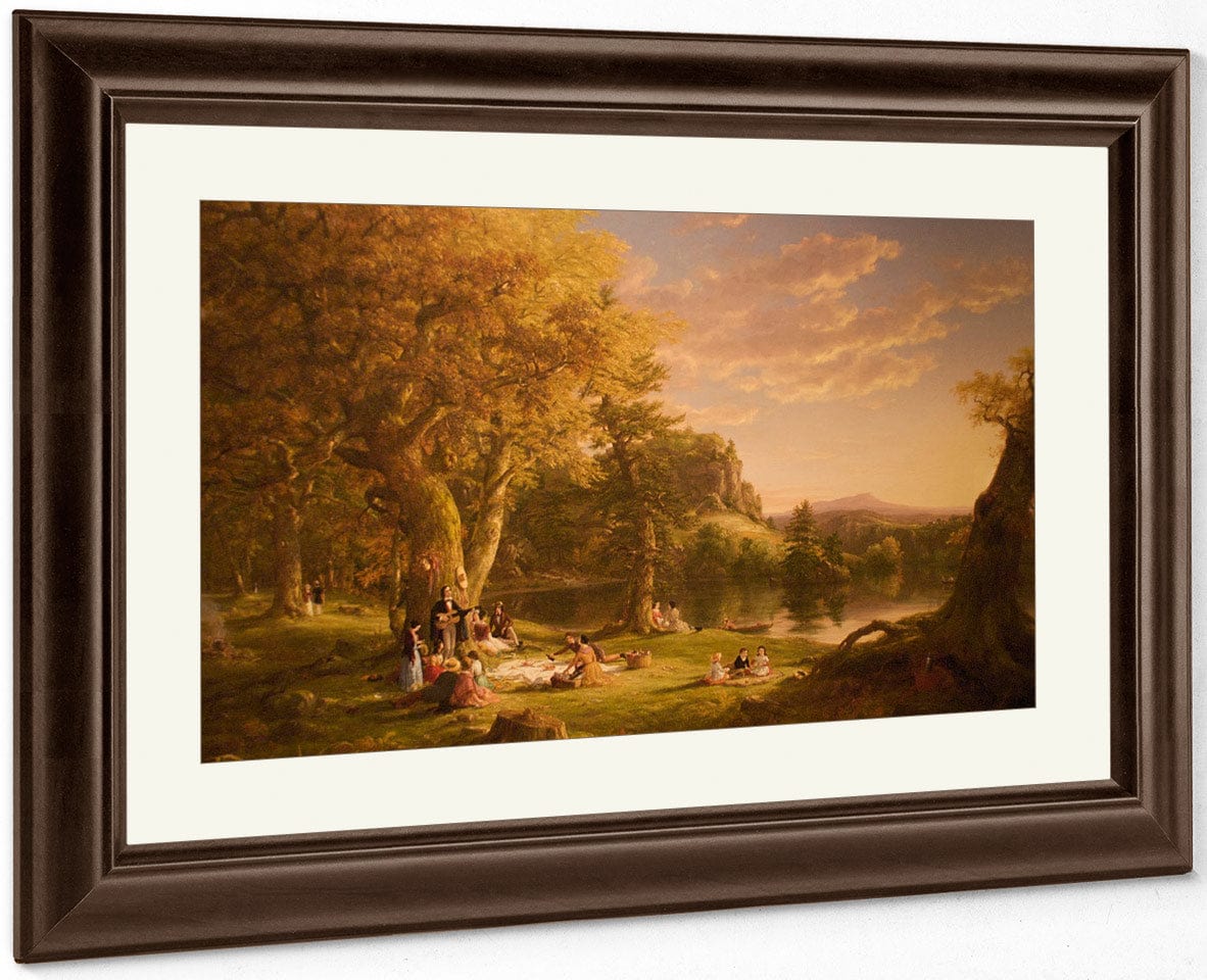 The Voyage Of Life Childhood 1840 1 By Thomas Cole By Thomas Cole - Image 3