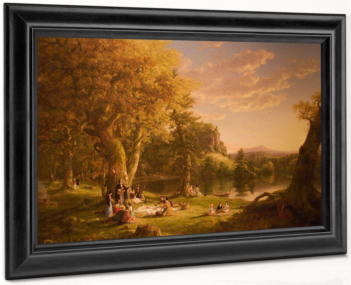 The Voyage Of Life Childhood 1840 1 By Thomas Cole By Thomas Cole - Image 6