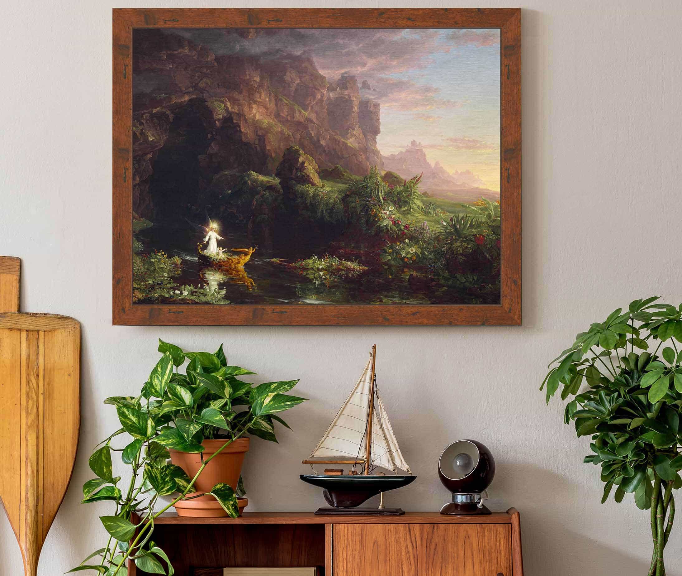 The Voyage Of Life Childhood by Thomas Cole - Image 3