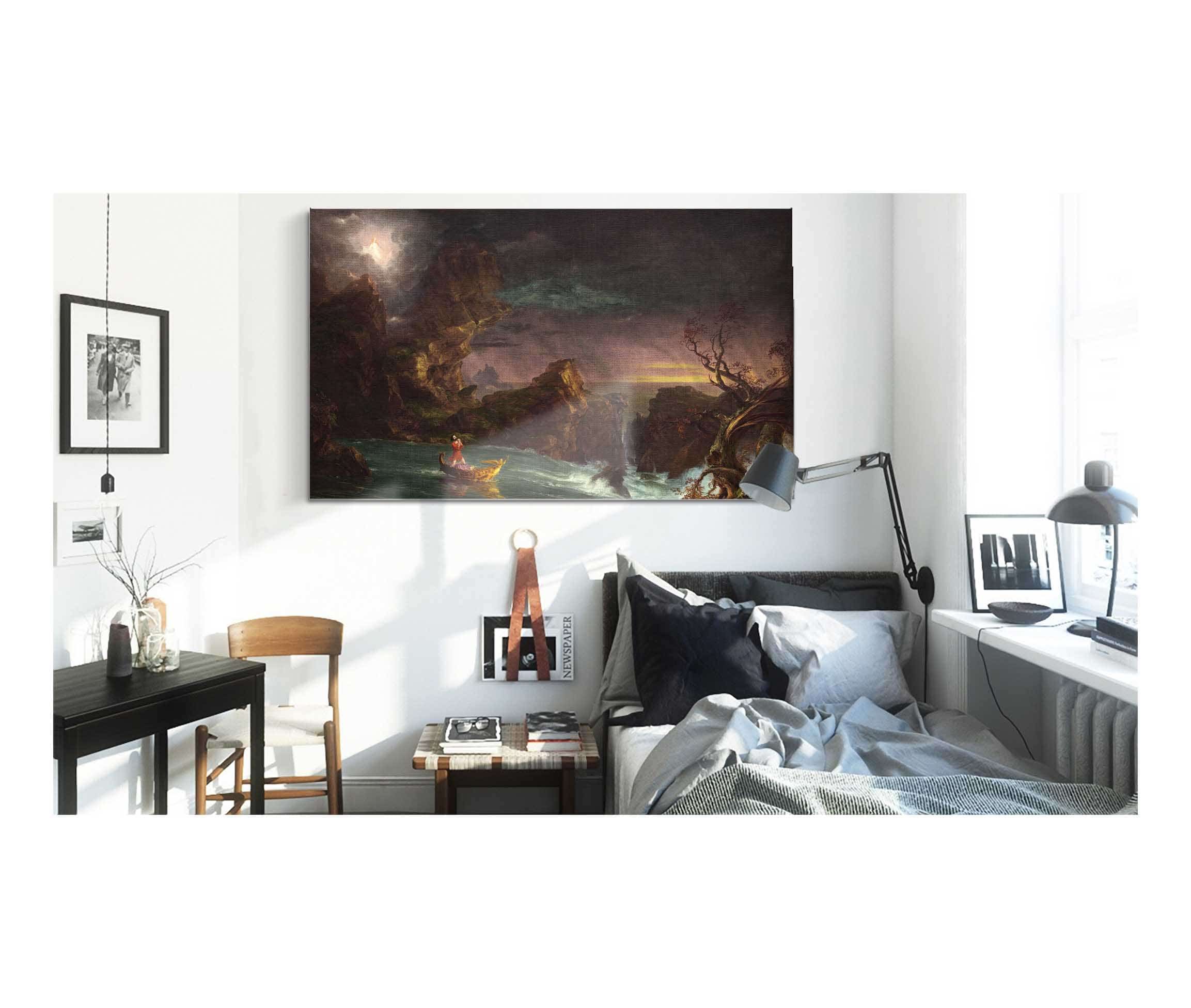 The Voyage Of Life Manhood by Thomas Cole - Image 3