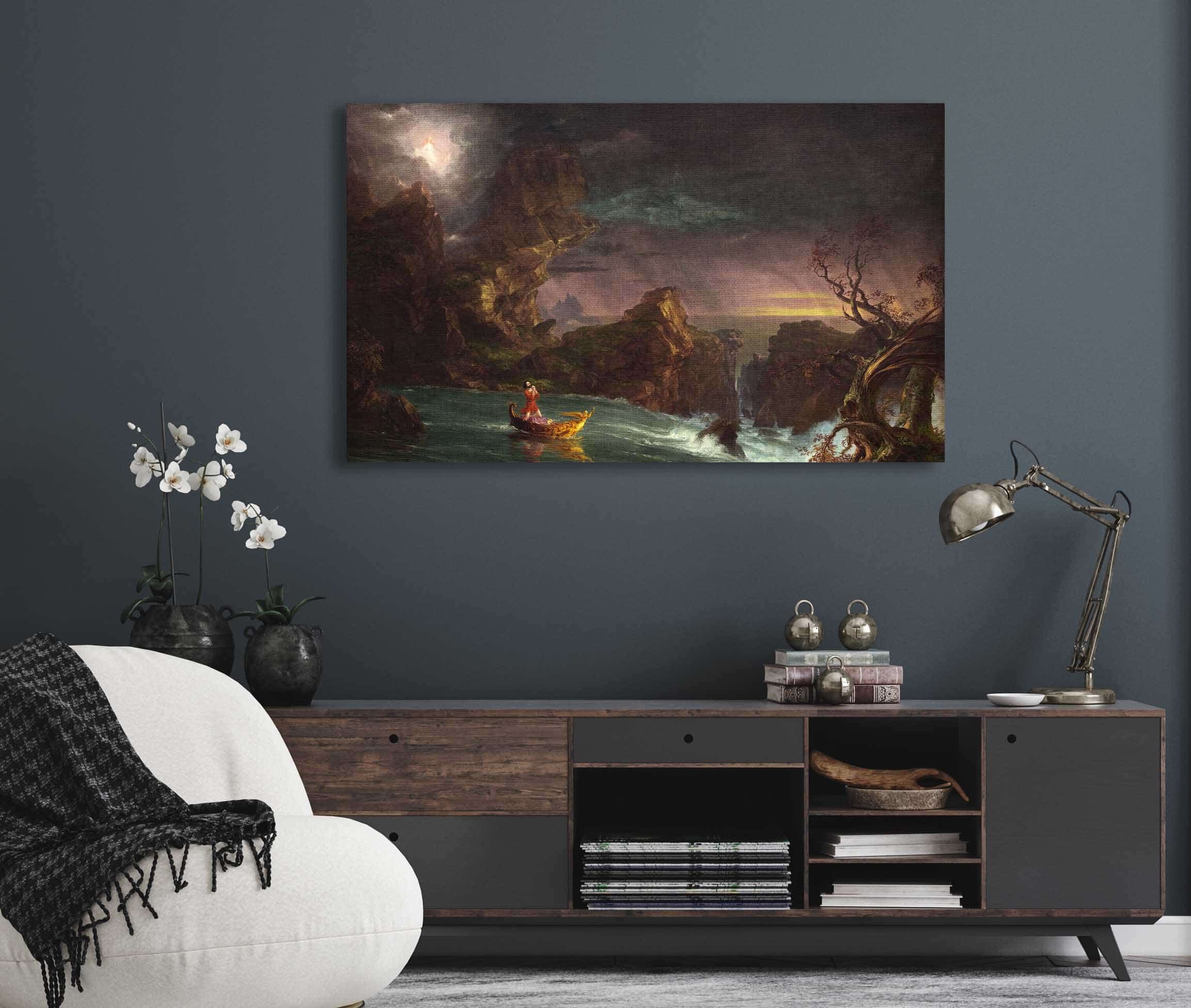 The Voyage Of Life Manhood by Thomas Cole - Image 5