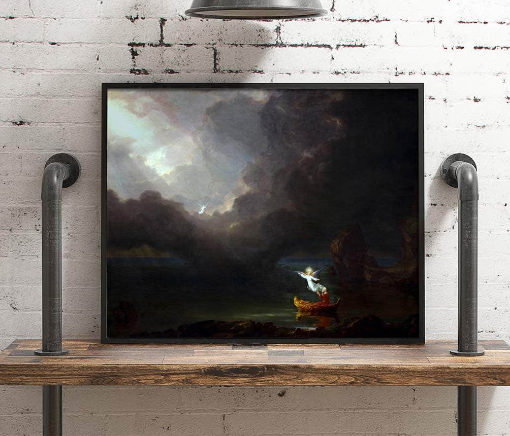 The Voyage Of Life Old Age Painting Thomas Cole Canvas Art - Image 4