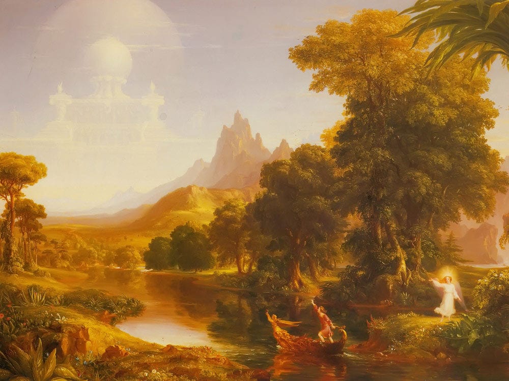 The By Voyage By Of By Life By Youth By Thomas By Cole - Image 5