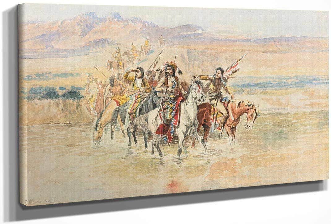 The War Party By Charles Marion Russell
