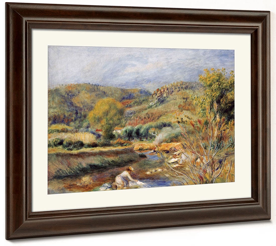 The Washerwoman By Pierre Auguste Renoir - Image 5