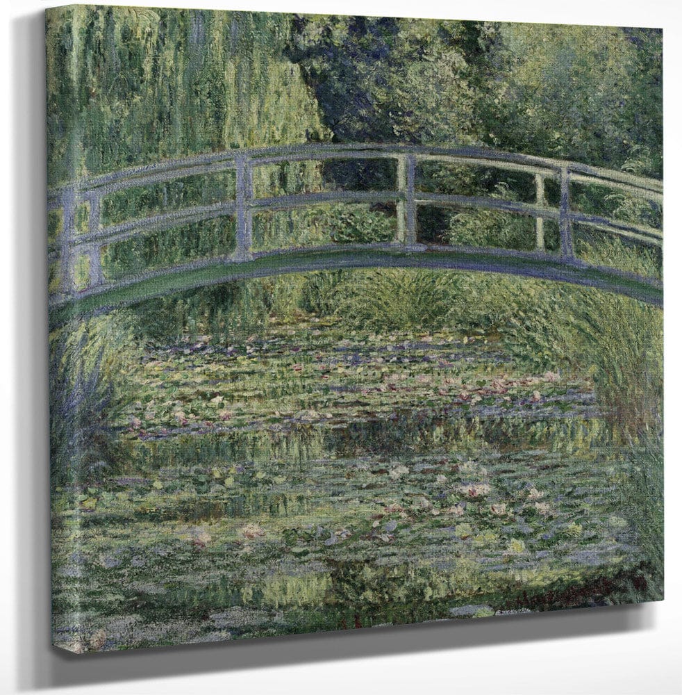 The Water Lily Pond 1 By Claude Monet