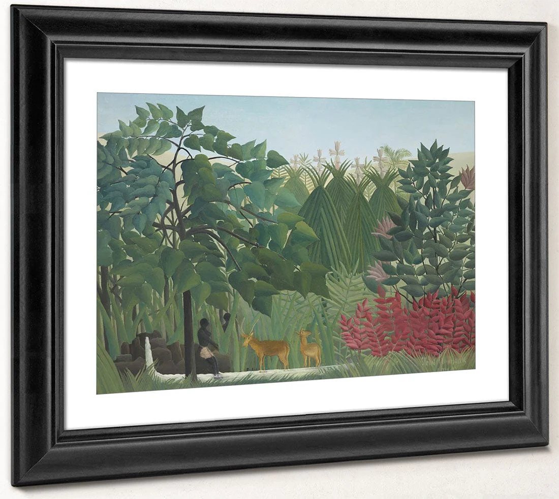 The Waterfall By Henri Julien Felix Rousseau - Image 4