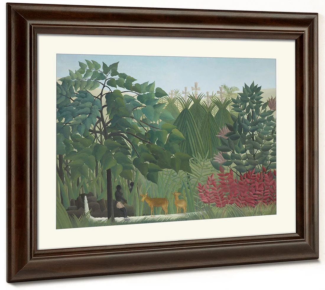 The Waterfall By Henri Julien Felix Rousseau - Image 5