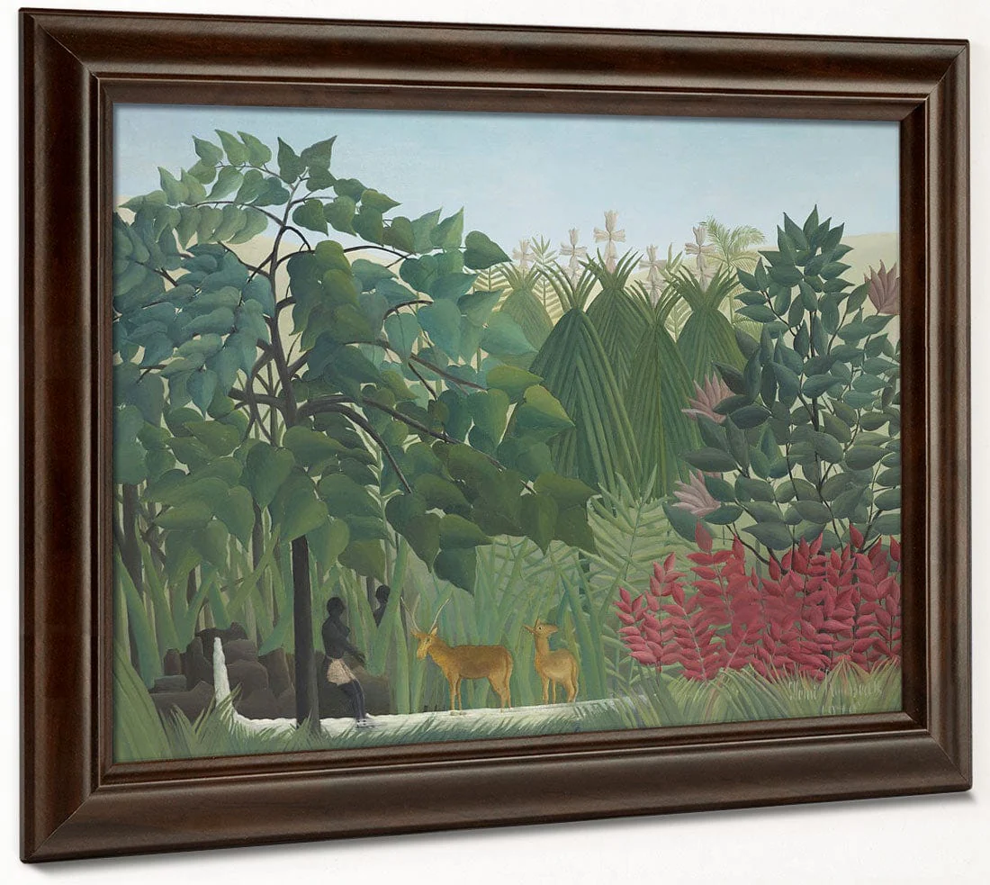 The Waterfall By Henri Julien Felix Rousseau - Image 6