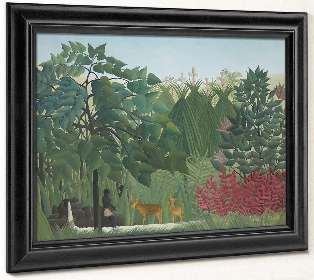 The Waterfall By Henri Julien Felix Rousseau - Image 8