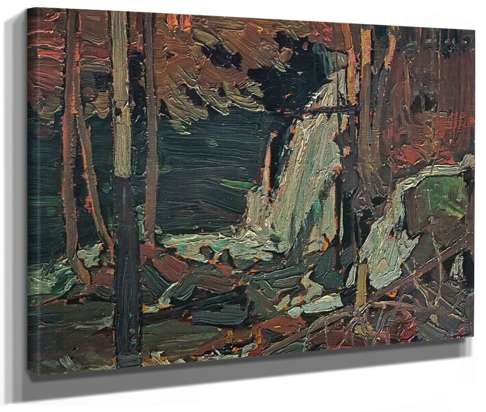 The Waterfall By Tom Thomson