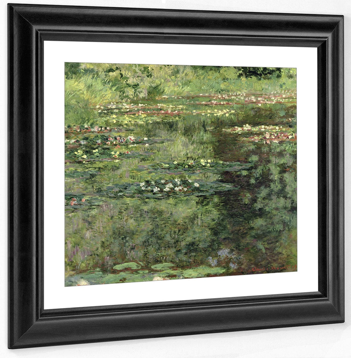 The Waterlily Pond By Claude Monet - Image 2