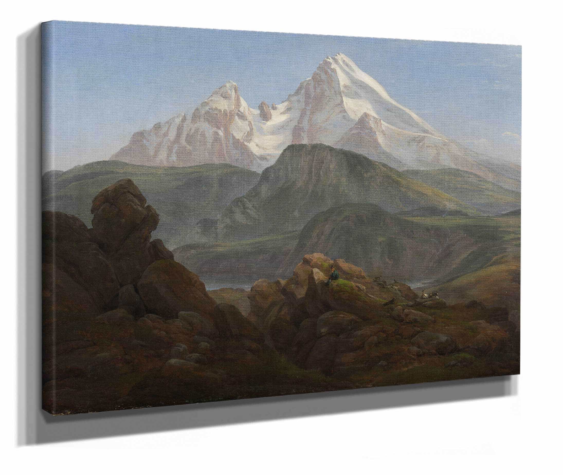 The Watzmann by Johan Christian Dahl - Image 2