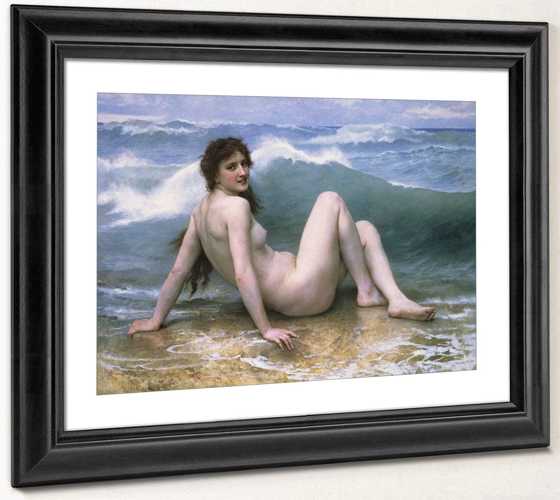 The Wave By William Adolphe Bouguereau - Image 4