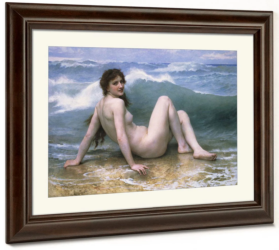 The Wave By William Adolphe Bouguereau - Image 5